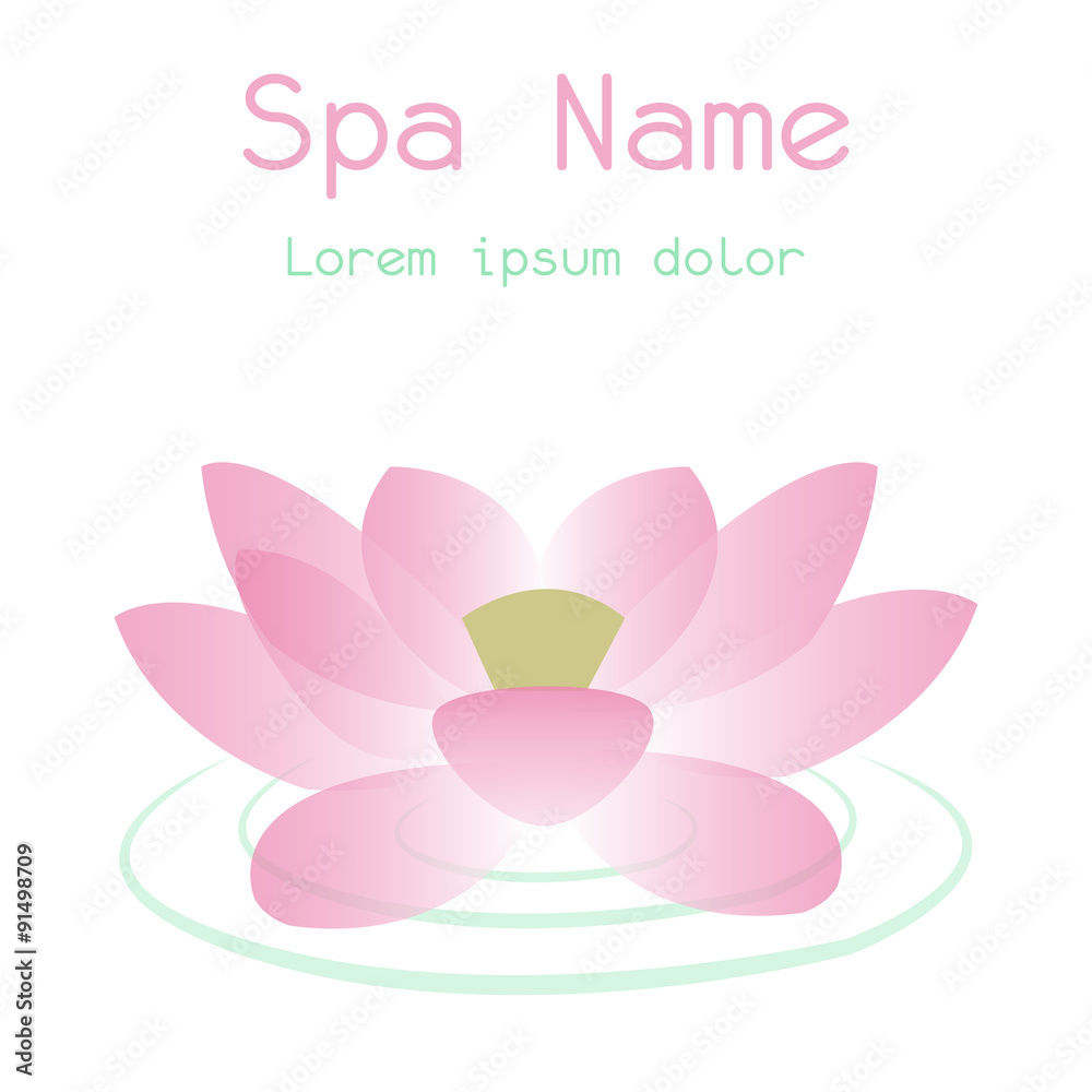 Obraz premium Spa icons