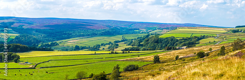 Panorama of Bradfield , Yorkshire