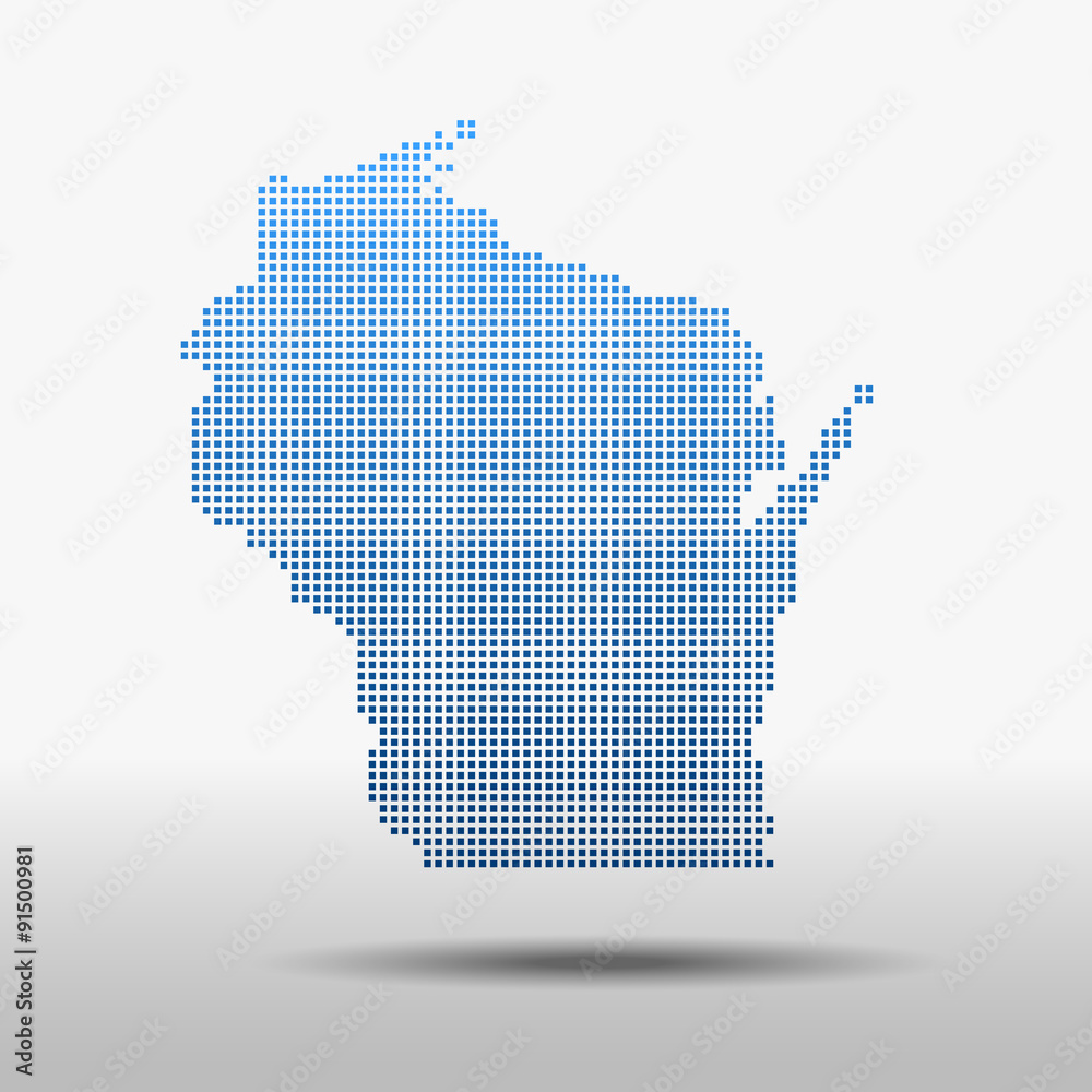 map of Wisconsin