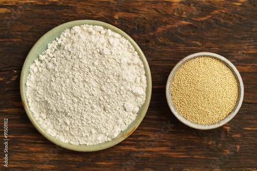 Amaranth seeds and amaranth flour