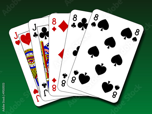 Poker hand - Full house