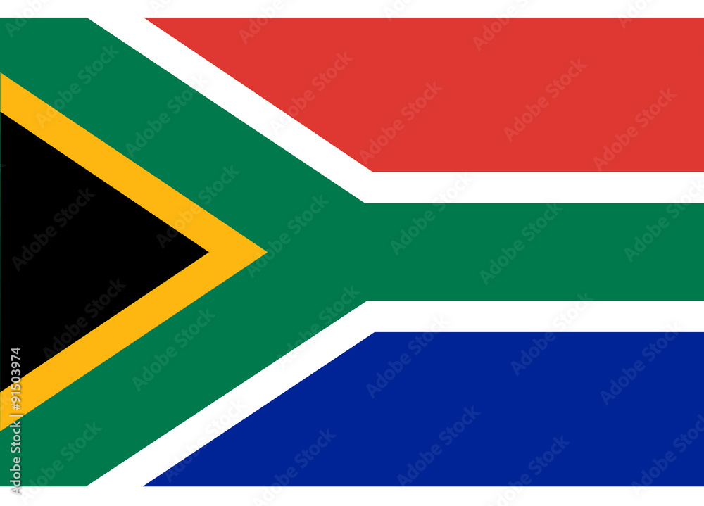 vector flag of South Africa vector flag of South Africa