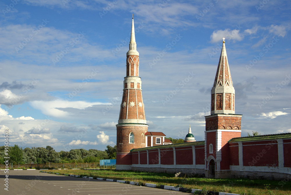 Fototapeta premium Old Golutvin Monastery in Kolomna, Russia