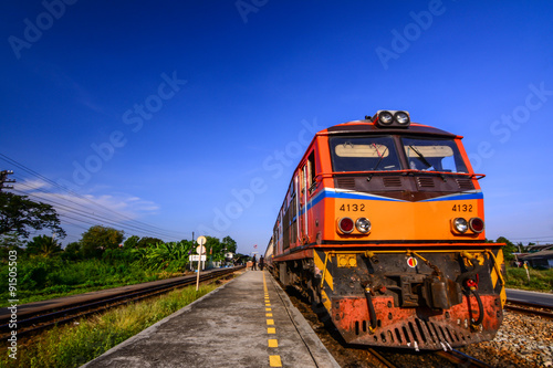 Thai vintage train