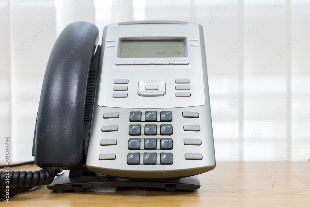 telephone on table work of room service business office telephone on table work of room service business office