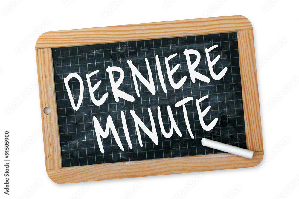 Dernière minute