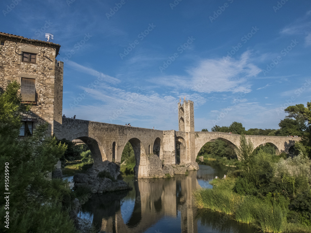 The Pont Vell in Besalu