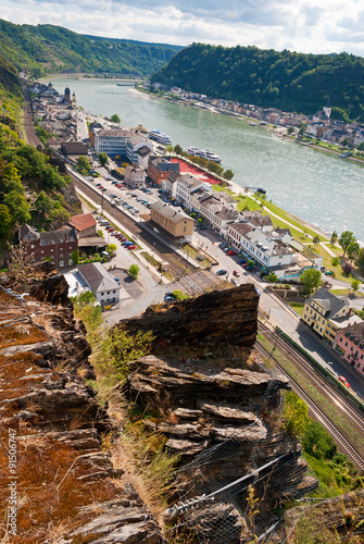 Auf dem Rabenack über St. Goar am Rhein photo