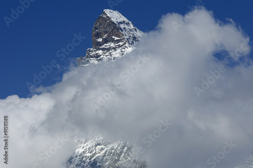 Luftaufnahme - Matterhorn-Ostwand