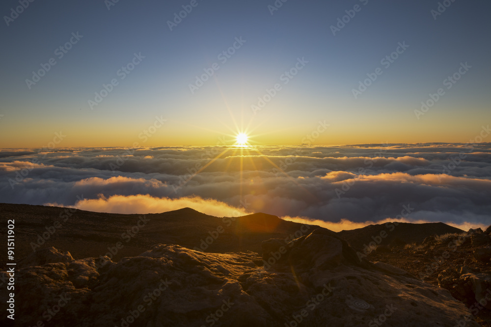 Sunrise au Piton des Neiges Sunrise au Piton des Neiges