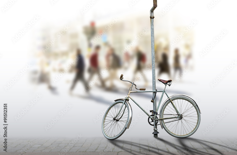Fototapeta premium Old fashioned bicycle