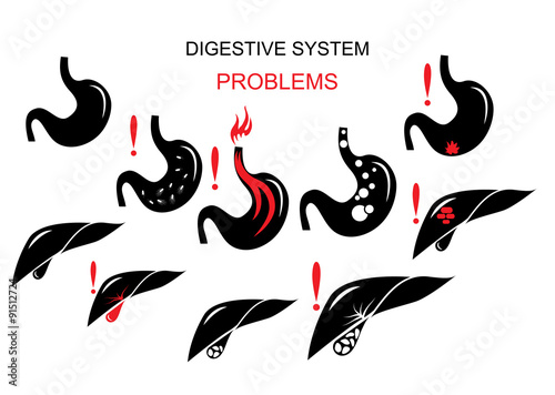 problems of the digestive system photo