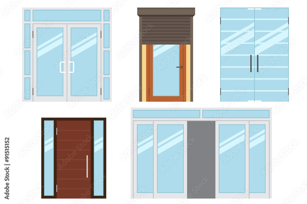 Obraz premium Entrance doors