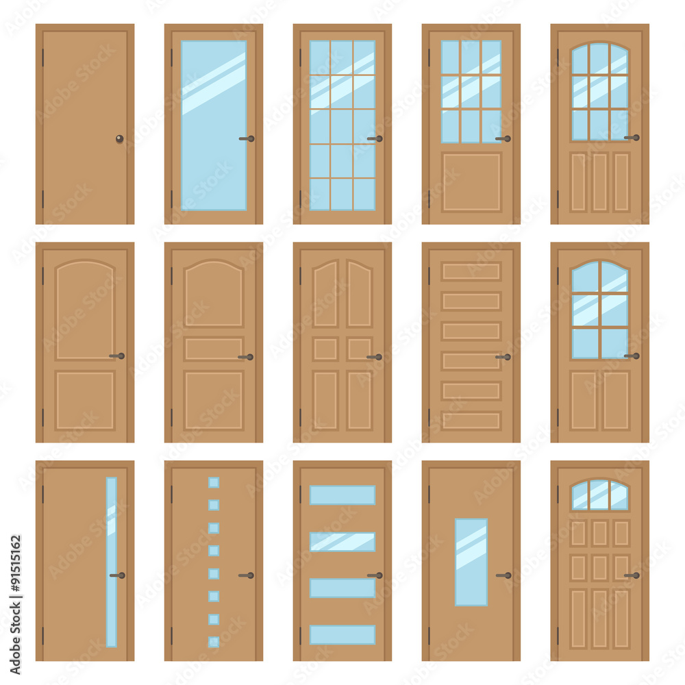 Obraz premium Interior doors