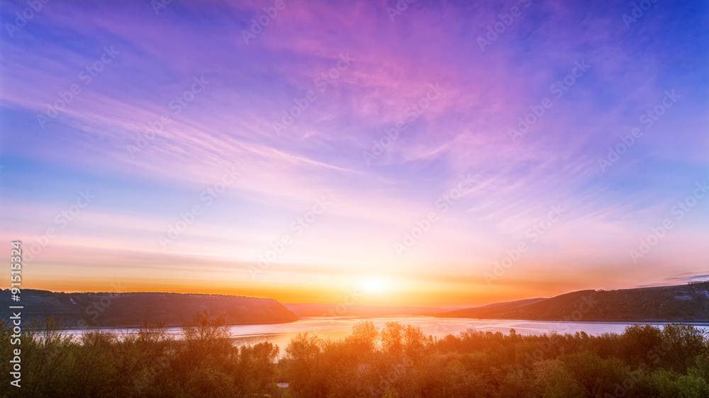 Sunset in Bakota Park