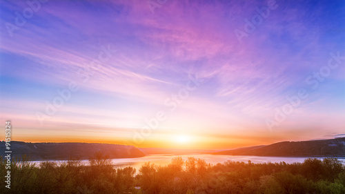 Sunset in Bakota Park