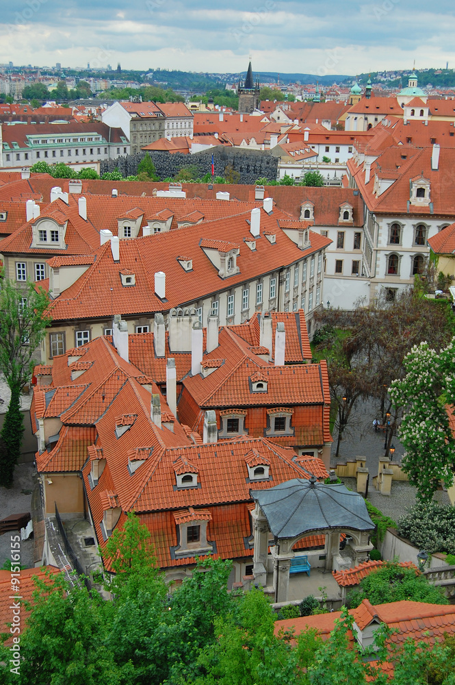 Prague. Medieval architecture. Awesome picture