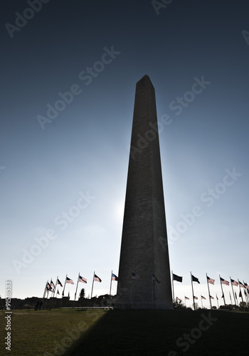 Washington Monument in Summer