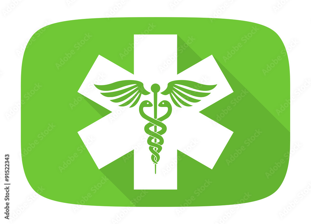 emergency flat design modern icon emergency flat design modern icon
