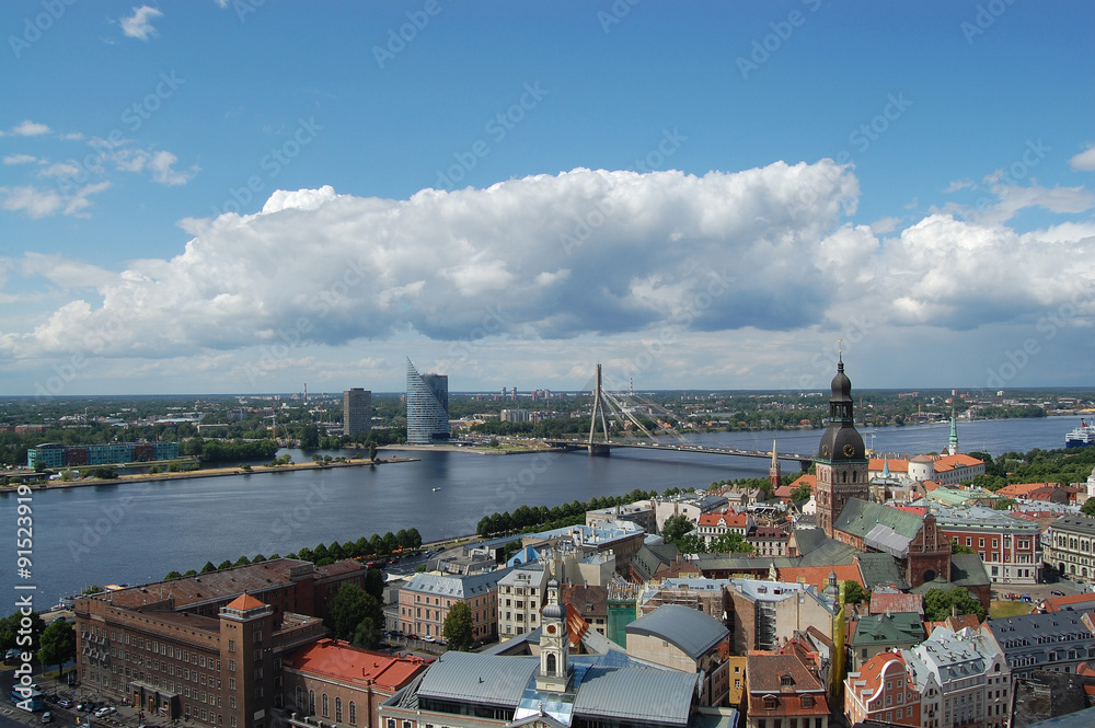 Obraz premium Latvia, Riga
