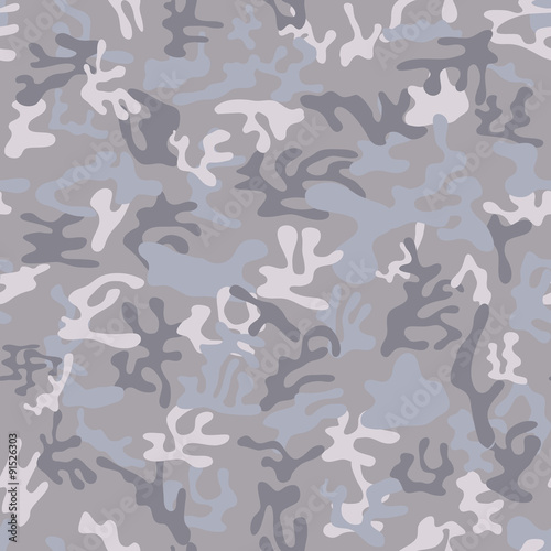 Seamless rocky environment military camouflage pattern as background- Vector and illustration