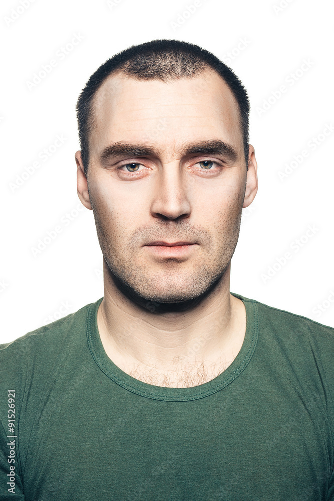 Fototapeta premium Portrait of an attractive young man