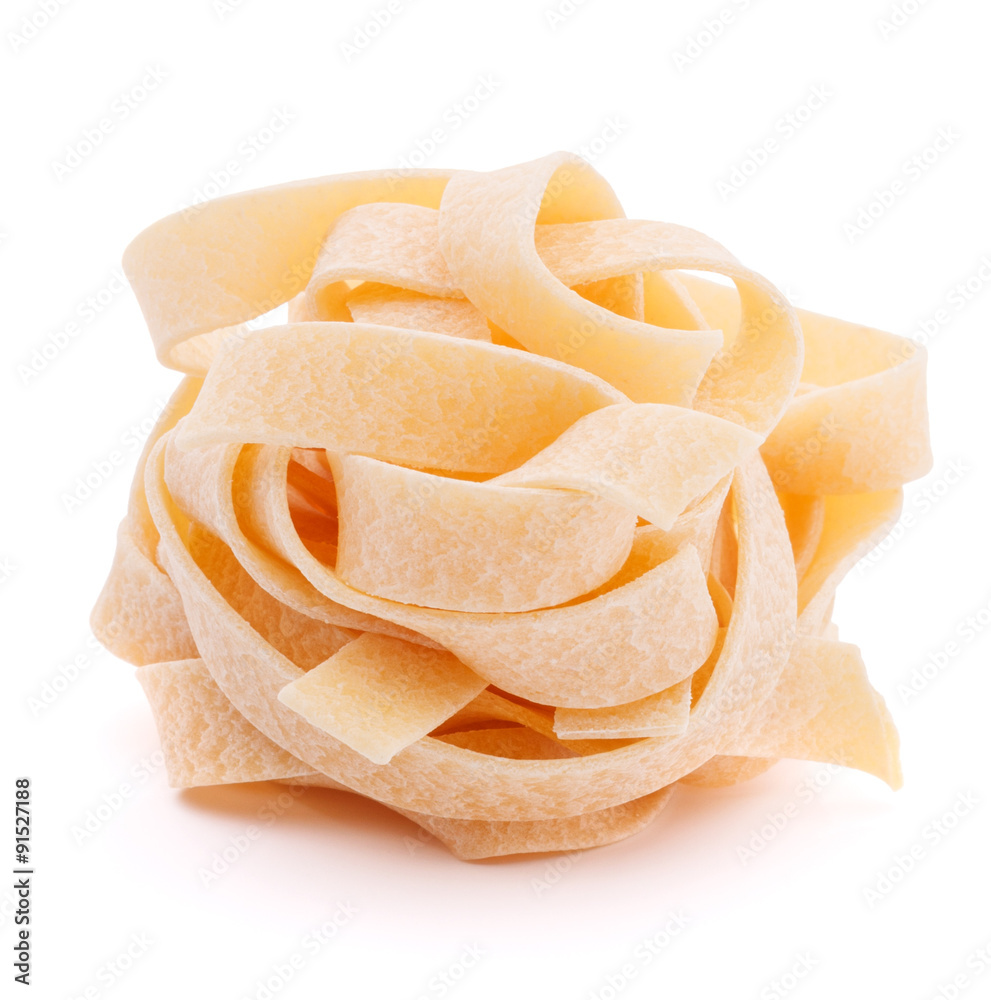 Italian pasta fettuccine nest Italian pasta fettuccine nest