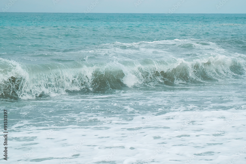 Beautiful sea wave