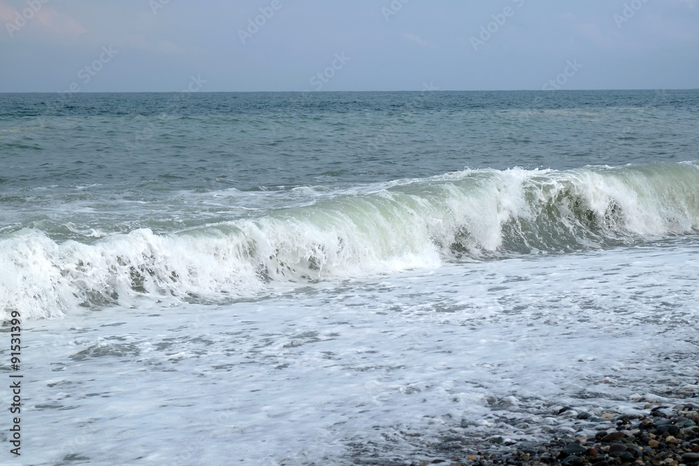 Beautiful sea wave