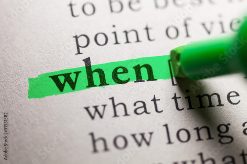 when