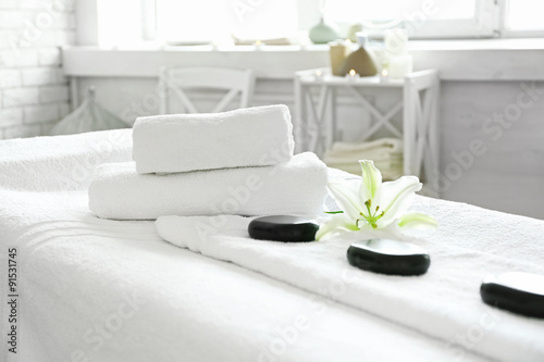 Fototapeta Naklejka Na Ścianę i Meble -  Place for relaxation in modern wellness center