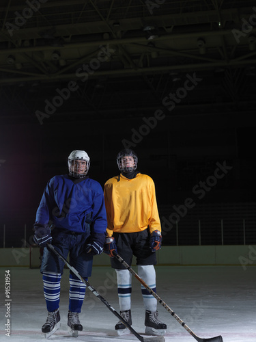 Canvas Print ice hockey sport players
