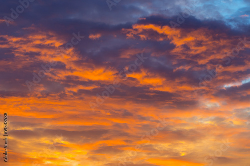 Fototapeta Naklejka Na Ścianę i Meble -  Sky Colors Sunset