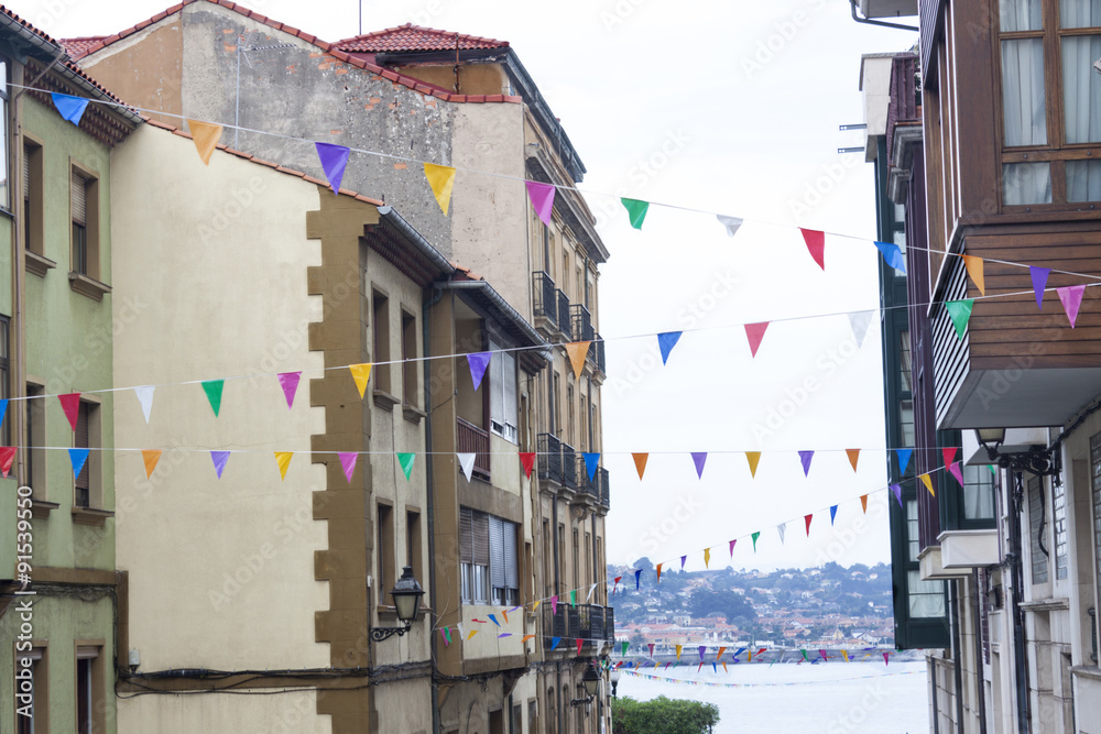 Fototapeta premium street banners