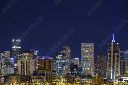 Denver downtown panorama  Colorado