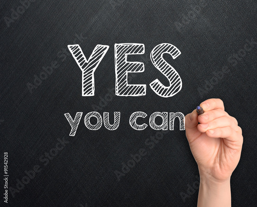 Yes you can handwritten on dark background