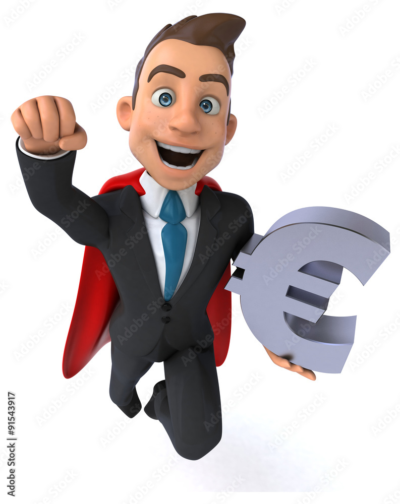 Super businessman