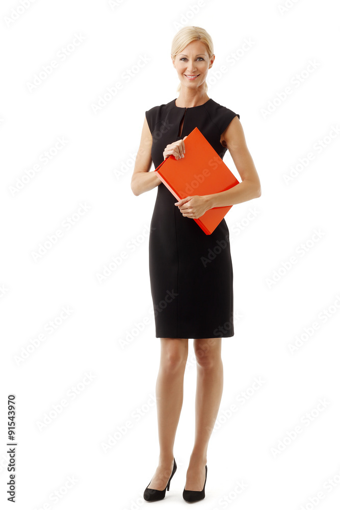 Fototapeta premium Attractive businesswoman