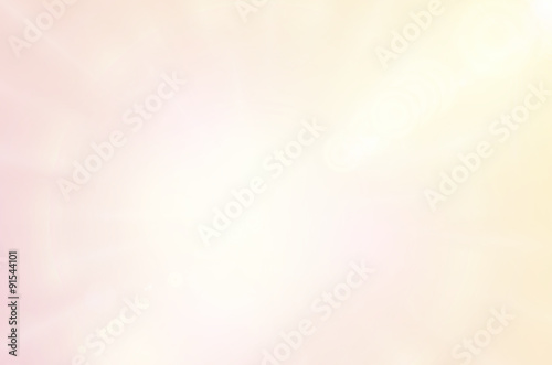 Bokeh sun light abstract background.