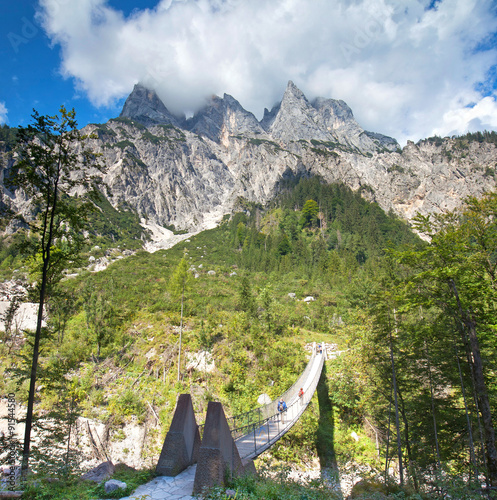 Hängebrücke am Hirschbichl photo