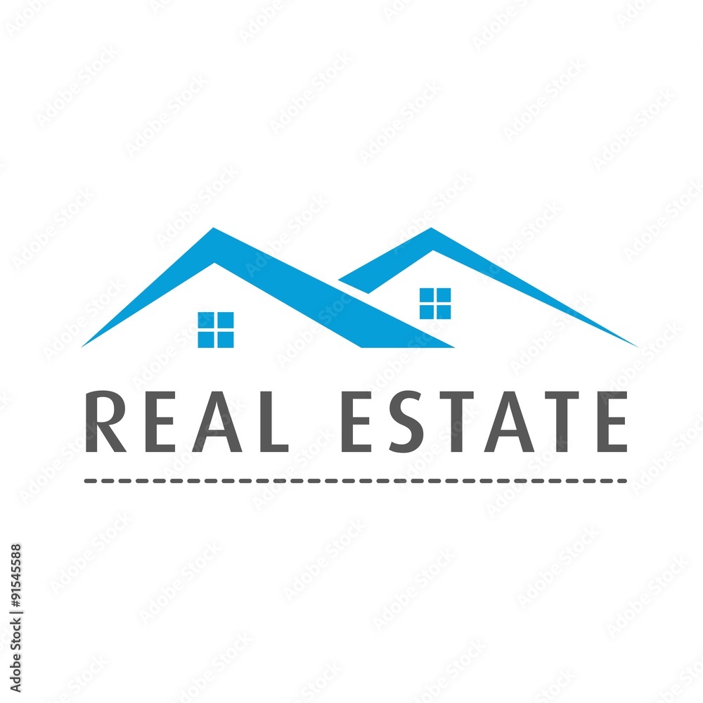 Property Real Estate logo icon vector 
