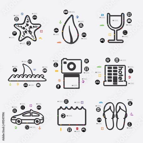 summer infographic