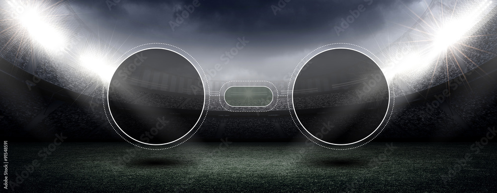 Obraz premium Stadium score concept