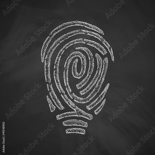 fingerprint icon