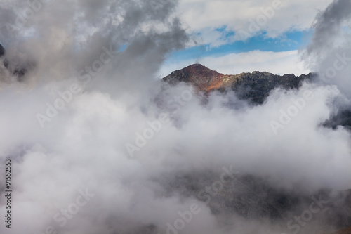 Beautiful mountain scenery in Kackar,Turkey