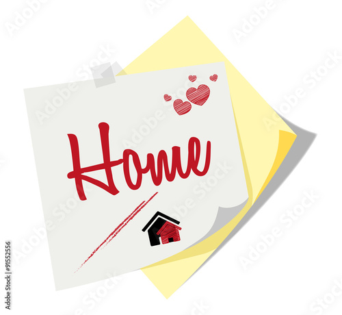 Post it | Notizzettel | Home