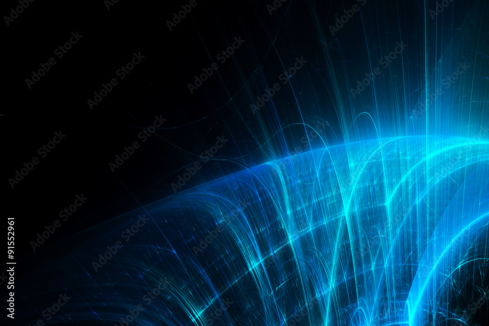 Fototapeta premium Abstract futuristic background