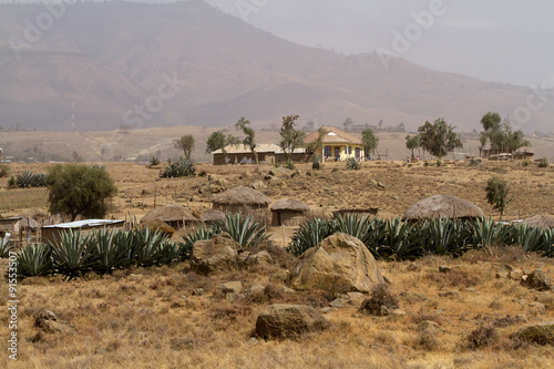 oldonyo masai village  photo