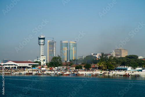 Obraz na płótnie tanzania dar es salaam view w salonie