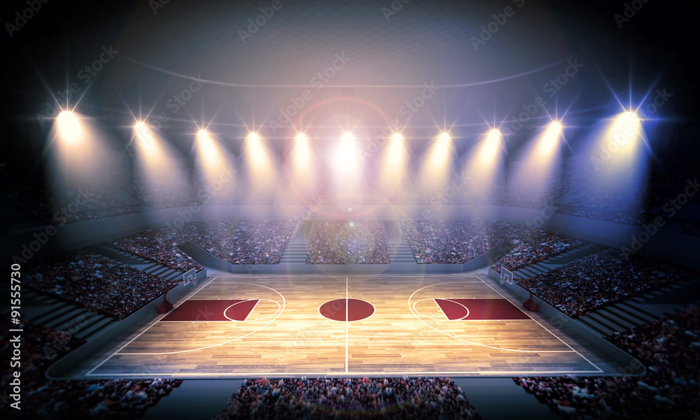 Fototapeta premium Basketball arena